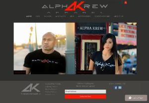 Alpha Krew Apparel - Alpha Krew was founded with the idea of showcasing the talents of the accomplished and the unknown who inspires this generation to reach beyond physical, mental, and cultural limitations.  Based in the Central Valley in California, Alpha Krew is about promoting \