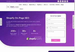 Shopify on page SEO Services | Shopify SEO Experts - With the help of our Shopify On Page SEO services optimize your Shopify site structure so shoppers can quickly and easily find the things they\'re looking for!