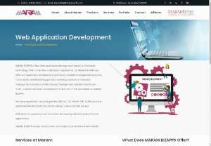 web application development companies in Hyderabad - Web application & development company in Hyderabad: Whether you seek rapid development of a single application or long-term maintenance of your entire suite of applications or corporate systems,  we at Marambizapps a Web Application & Developments in Hyderabad Company,  Hyderabad ensure your technology assets drive exceptional business results. With long-standing experience across the full software development lifecycle and numerous projects completed,  Marambizapps Designs services