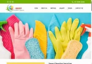 Screenshot of deep cleaning services in pune