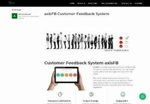 axisFB Customer Feedback System - Customer Feedback System that can  help you find customer satisfaction through tablets or any other touch screen devices
