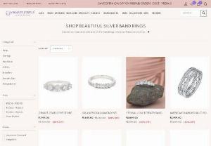 Buy silver band rings online - Get Wide Varieties of Band Rings. End of Season Sale, Flat 50% Off on all Men\'s Silver & Diamond Band Ring at Ornate Jewels. Shop for EOSS Offer in India.