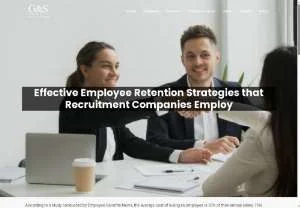 Screenshot of G&S Consultancy: Employee Retention Recruitment Agencies