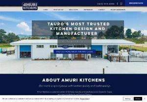 Amuri Kitchens - Amuri Kitchens is a premier builder of kitchens, bathrooms, laundry and solid timber joinery based in Taupo, servicing the Waikato and Central Plateau.