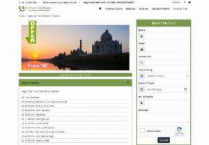 Sunrise Taj Mahal Tour - Taj Mahal Sunrise Tour package is the best early Morning tour package for watching a new Indian Most Popular Tour View of India