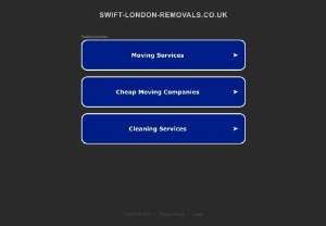 Swift London Removals - Swift-London Removals is a London's premier Man and Van moving company, Home Movers and packers that caters to both individual and business needs. Get 20% OFF.