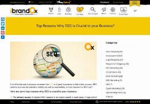 Top Reasons Why SEO is Crucial to your Business? - iBrandox - iBrandox is a very successful SEO marketing company,  and if you want to increase the visibility of your business website,  then we are the go-to agency for taking charge of your SEO campaign.