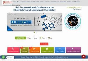 2nd Global Expert Meeting on Chemistry & Medicinal Chemistry - Welcome Message
Dear  Colleagues,

Greetings from Chemistry 2020!

On behalf of Pulsus, It is my great pleasure to welcome all of the great scientists, academicians, young researchers, business delegates and students from all over the world to the \