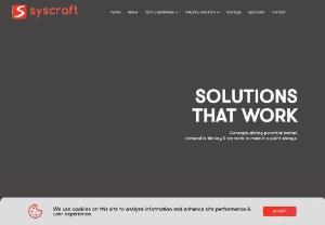  Syscraft - A Web Development Company - Build your company or store website is now the necessity of your business. Because we live in the digital world. So your online presence is very important to increase your sales and grown-up your business. Here we recommend you Syscraft for that. Syscraft is a best Web Development Company. In a Syscraft you will get your website through the different platforms and get the promotion of your business through Digital Marketing.