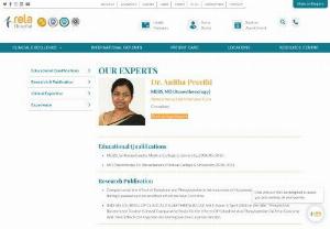 Dr. Anitha Preethi | Anesthesia and Critical Care Consultant in Chennai - Dr. Anitha Preethi, is anesthesia and critical care consultant available at Rela Institute and Medical Sciences, Chennai, India.