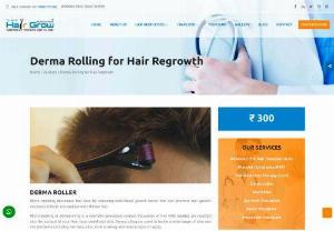 Dermaroller Treatment | Natural Hair Fixing in Kerala | Permanent Hair Fixing | Hair Growth Treatment - The Complete Hair care clinic in thrissur. Derma roller is a simple but effective way of regeneration skin ceslls and hair growth.