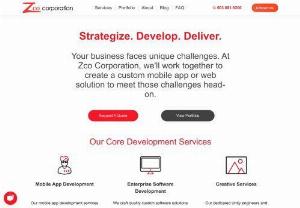 Zco Corporation - Zco Corporation was founded with the sole objective of creating custom software solutions. While our roots are in desktop and backend software, we are primarily a mobile app development company. We develop software for startups, entrepreneurial app creators, and Fortune 500 companies. We\'ve established our reputation in the industry through our commitment to elegant mobile app design and development.