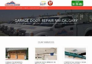 Garage Door Repair Calgary NW - Here at Canadian Garage Door Repair Calgary NW we are the foremost authority with all types of garage doors, providing years of industry expertise and knowledge of garage doors, sales, installs and repair work, so you will have the most professional garage door and repairs service that is certain to leave you with a strong and secure door.
