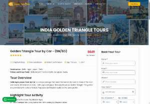 Golden Triangle Tour from Delhi - Classic Tours India offers discount deals on Golden Triangle Tours by car, including Delhi, Agra, and Jaipur.