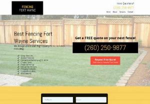 Fencing Fort Wayne IN - As one of the top fence companies in Fort Wayne, our professional fence installers install chain link fencing.
Full  Address;
2317 W Coliseum Blvd
Fort Wayne,IN,46808
