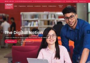 University Malaysia of Computer Science & Engineering, UNIMY - UNIMY, University Malaysia of Computer Science & Engineering, offer courses in CLOUD COMPUTING, 
AI & BIG DATA, CYBER SECURITY, Internet of Things (IoT), CODING + DEVOPS & AGILE, BUSINESS TECHNOLOGY
, 100% GRADUATE EMPLOYABILITY, 
20% HIGHER STARTING SALARY, 95% TEACHING EXCELLENCE