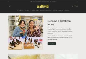 Craftiviti - The one-stop centre for your arts and craft needs! Essential oil, soap & candle making supplies, Malaysia crafts & more.