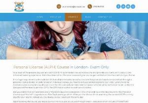 Personal Licence (APLH) Course in London - Complete our Personal License (APLH) Course and get licensed through an exam. This is an approved and accredited, nationally recognised course. Book our course online.