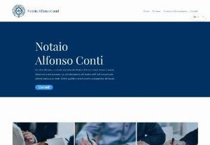 Notaio Alfonso Conti - The office of Notary Alfonso Conti, based in Palermo and Prizzi, is a successful and dynamic notary office. The collaboration of our exceptionally talented staff ensures our customers quality and speed in carrying out the work.