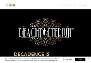 Deach ternum - we aim to spruce of the lifestyle of the younger generation with a touch of class and grace while indulging with the drug known as \