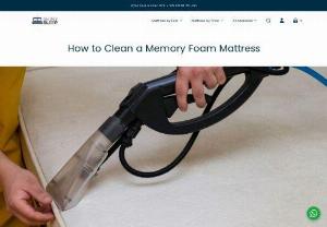 How to Clean a Memory Foam Mattress  Shinysleep - Buy Mattress Online in India - Memory Foam Mattress brand in india , best price and best quality mattress deal