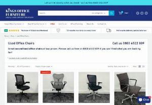 2nd hand office chairs - If you are searching for affordable and durable 2nd hand office chairs, then your search ends at Kings Office Furniture store. Here, we offer a wide variety of furniture to revamp your office decoration.