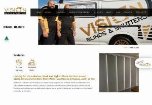 Exclusive Panel Glides in Sydney | Vision Blinds and Shutters, Sydney - Offering a contemporary selection Panel Glides in Sydney that offer sun protection and privacy, the Vision Blinds and Shutters Selection is worth checking out.Find out more!