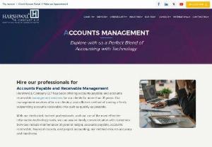 Hire Professional Accounting Management Services in USA  HCLLP - Clients from all across the globe can contact the experts here for their Accounts Payable and Receivable Management in a highly stable and secured approach. HCLLP has been offering accounts payable and accounts receivable management services for our clients for more than 30 years.
