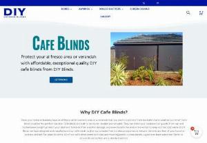 Caf Outdoor Blinds Melbourne - Contact DIY Outdoor Blinds And Awnings for Caf Outdoor Blinds in Melbourne and all other kinds of awnings and blinds. Buy from the best in the market. Many customers believe that. Are you sure about us, too? Try it!
