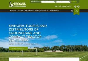 Manufacturers and Distributors of Groundcare Machinery - Browns Ground Care - Browns Ground care have Professional Groundcare Machinery. Provide a Services of Agrimetal & blowers for carrying a Ground fairways,parks,Football Pitches or so many places.Visit a branch near you today.