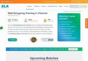 Best Web Designing Training in Chennai & Web Designing Training Institute in Chennai - We are the Best Web Designing Training Institute in Chennai with complete structured syllabus with 100 placement Support Are you wondering how websites of that kind are created Dont worry anymore, we are providing web designing course in Chennai to those who are passionate about designing