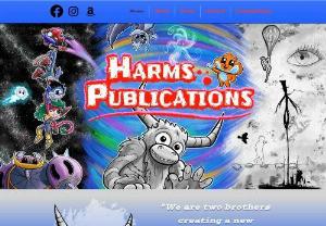 Harms Publications - We are two brothers who want to make a new universe of kids stories\