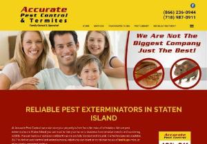exterminator staten island - Accurate Pest Control offers pest management and pest control services in Staten Island, NY. On our site you could find further information.