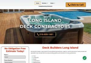 Long Island Deck Builders - We are the long island deck builders that you need for your project. We offer the best rates and we are the best contractors in the area. our work speaks for itself. visit our website now and get started
