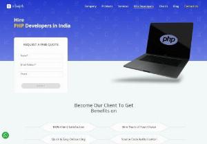 Hire Offshore PHP Web Developer India - Infinijith - Infinijith has a team of expert PHP developers who can build the website which covers all of your requirements. Want to hire an offshore PHP developer in India? Connect Now!