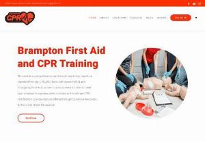 Brampton First Aid CPR Training - Brampton First AId CPR provides standard first aid cpr training, CPR/AED, Basic Life Support (BLS) and Emergency First Aid courses in various levels in Brampton. Our courses are offered through Canadian Red Cross and Heart and Stroke Foundation.