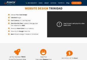 Website Design Trinidad - Punch 5 Media - Professional Website Design and SEO Services