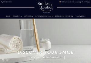Smiles of Loudoun - We are a multi-specialty practice dedicated to providing full service optimal dental care to you and your family. We are accepting new patients in and around Leesburg Virginia, and we are committed to doing everything possible to provide you with high quality, state-of-the-art dental care. || Address: 430 Harrison St SE, Leesburg, VA 20175, USA || Phone: 571-510-3034