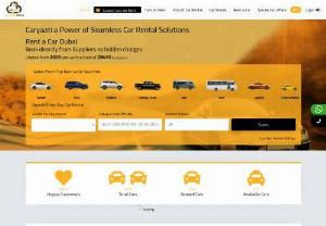 Caryaati: Most Trusted Rent A Car Dubai - Car Rental UAE - CarYaati is dedicated for easy, quick and instant car booking. Our Suppliers are experienced Car Rental specialists providing their services since years and understands your need. We are the bridge and right choice for car renting service.