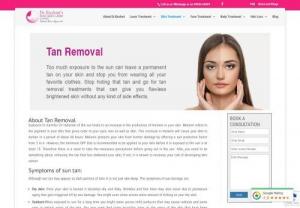 Skin Tan Removal Treatment Bangalore - Too much exposure to the sun can leave a permanent tan on your skin and stop you from wearing all your favorite clothes, Stop hiding that tan and go for tan removal treatments that can give you flawless brightened skin without any kind of side effects.