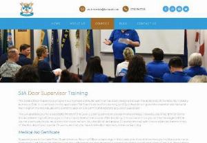 SIA Door Supervisor Training Course in London | SSC Limited - Find a professional SIA Door Supervisor Training Course in Northolt, London. Get proper SIA Door Supervisor Training from our experts. Book online now.