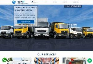 MOVING COMPANY IN NAIROBI KENYA - Pickit is a moving and delivery company in Kenya. We are the best and affordable movers around. We do: Office moving and relocation, house moving, Furniture moving, and cargo moving & transportation.