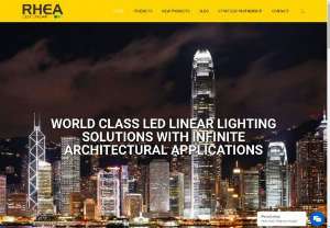 Rhea Led Linear - RHEA LED Linear develops and OEM manufactures high-quality LED Strip Lights, LED Neon Strip,  LED Aluminium profiles and Indoor & Outdoor LED Linear lighting solutions with all accessories.