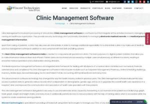 Clinic management software - Wincent Technologies is specialized in providing software for Hospitals across India and Middle East at affordable price.It can be used for managing healthcare,clinic,laboratory,medical store and many more