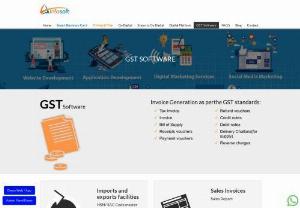 Online Accounting GST Software india - GST Software Simplifies GST Invoices To GST Return Billing Of GSTR Online Made Easy With