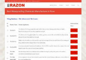 Best Epoxy Flooring,Epoxy Waterproofing,Construction Chemicals Manufacturer in Pune - \