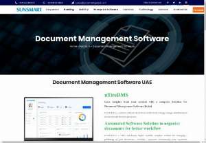 Document Management Software - Organize your documents records quickly and safely with SunSmart. Book a free demo of our incomparable Document management software system. 100% Information Security.