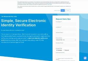 Identity verification service  in real-time - Melissa Identity verification is a real-time service that cleans, verifies, standardizes your data and authenticates the identity of a customer.