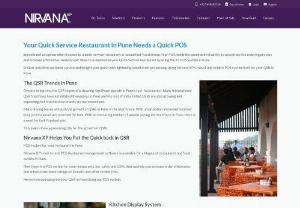 Best POS System| Software for Restaurant in Pune |QSR POS Software for restaurants Pune - End To End POS Software, POS Restaurant management software for all types of restaurants and food outlets in Pune. Find the top Restaurant & Bar POS software/systems for your business. Buy POS system/software for restaurants in Pune. FSR POS software in pune.
