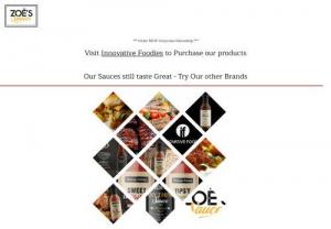 Zoe\'s Sauces - We sell high end Gourmet Vegan BBQ Sauces that are both flavorful and healthy and can be used on \